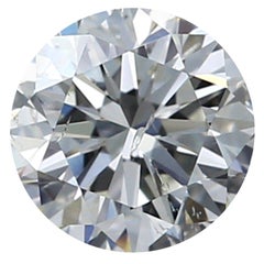 1 pz Diamante naturale - 0,70 ct - Rotondo - I - SI2- Certificato IGI