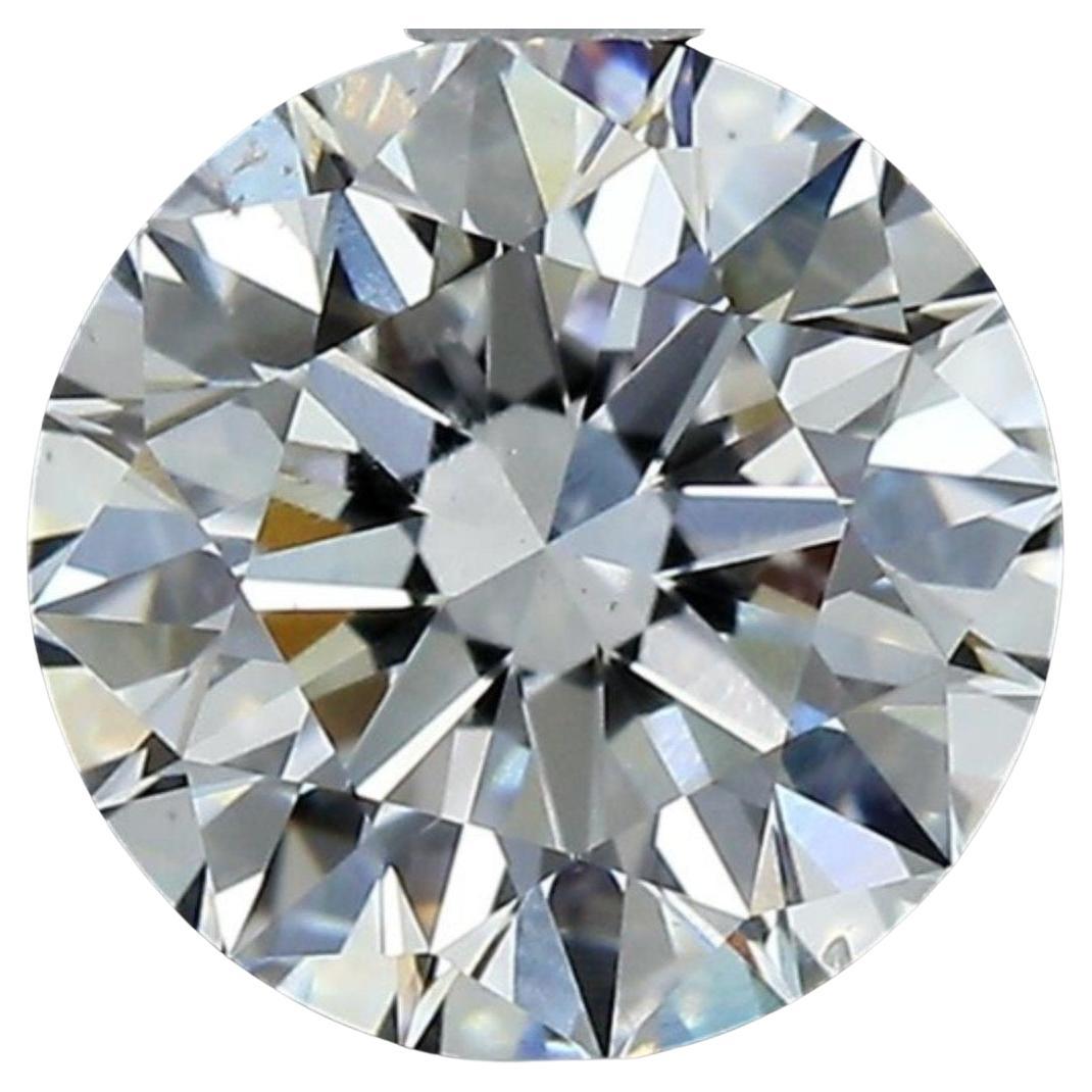 1 pc Natural Diamond - 0.73 ct - Round - E - SI1- GIA Certificate