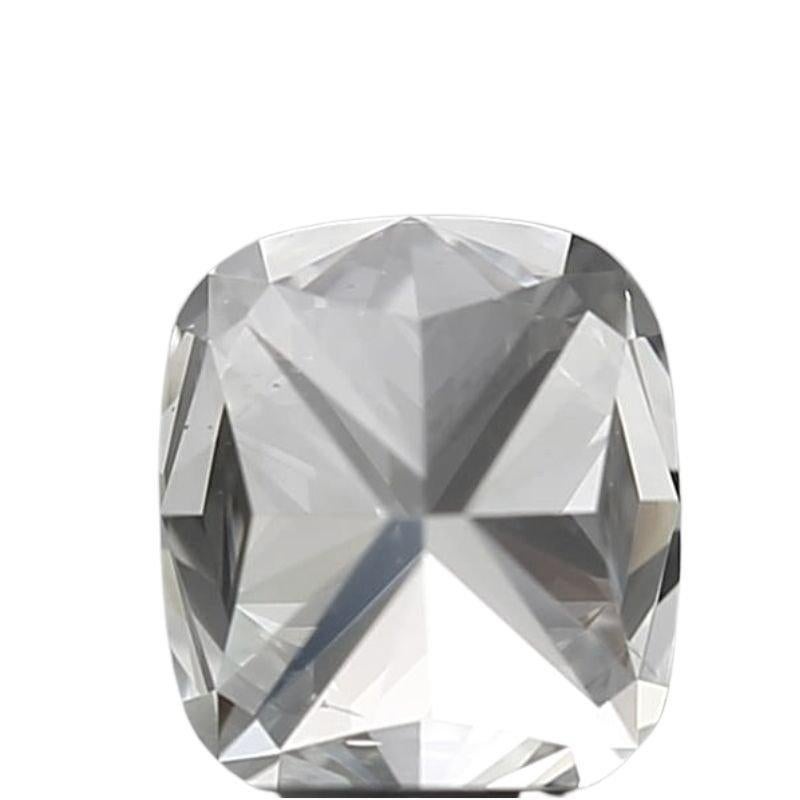 1 Pieza Diamante Natural, 0.75 Ct, Cojín, J, SI1, Certificado GIA en Nuevo estado para la venta en רמת גן, IL