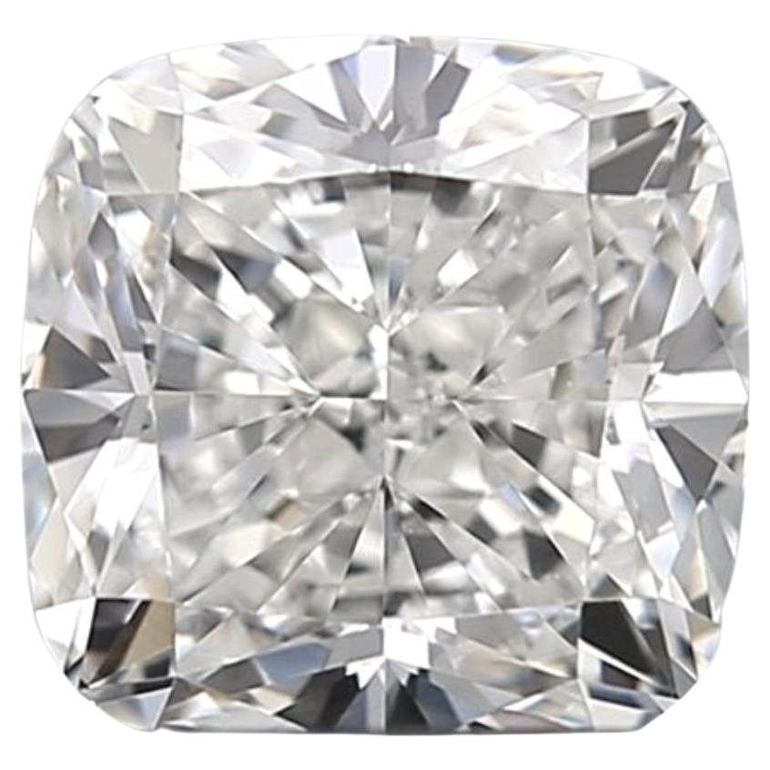 1 Stück natürlicher Diamant 0,75 Karat Quadratischer Kissen Modified D IF IGI-Zertifikat