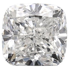 1 Pc Diamante naturale 0,75 Carati Quadrato Cuscino Modificato D IF IGI Certificato