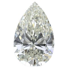 1 Pc Natural Diamond, 0.88 Ct, Pear, I , VS1, IGI Certificate 1 Pc Natural Diamond, 0.88 Ct, Pear, I , VS1, IGI Certificate