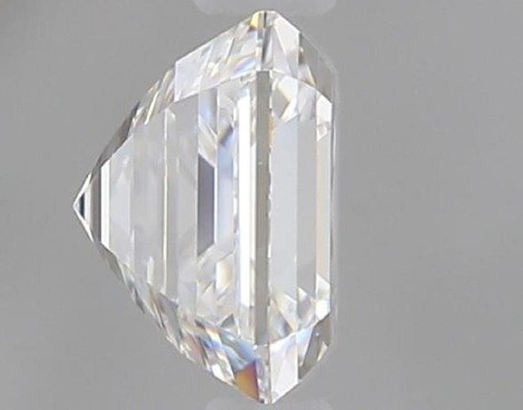 Asscher Cut 1 pc Natural Diamond - 0.90 ct - Asscher - D (colourless) - IF (flawless)- IGI
