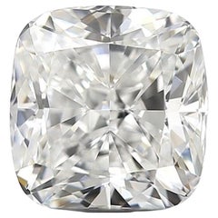 1 pc Natural Diamond 0.92 Carat Square Cushion D IF IGI Certificate