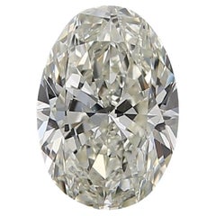 1 pc Natural Diamond - 0.96 ct - Oval - K - VS2- GIA Certificate