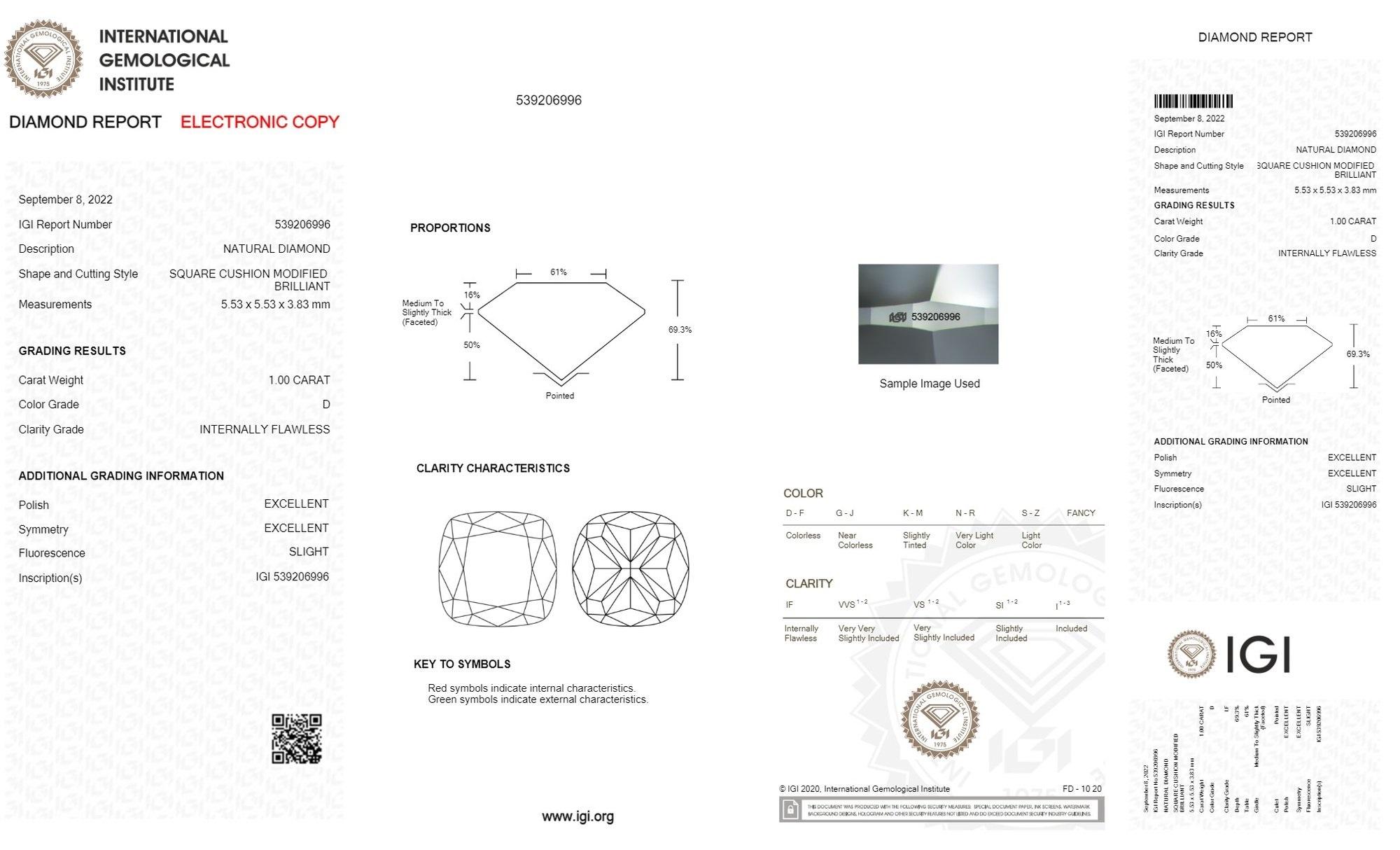 1 carat d flawless diamond price