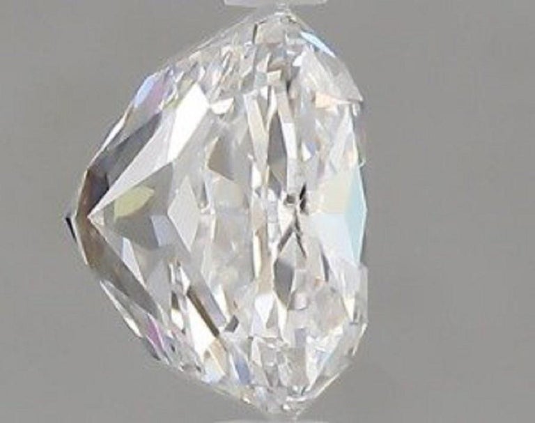 1 Pc Natural Diamond, 1.00 Ct, Cushion, D 'Colorless' - If 'Flawless', IGI For Sale 1