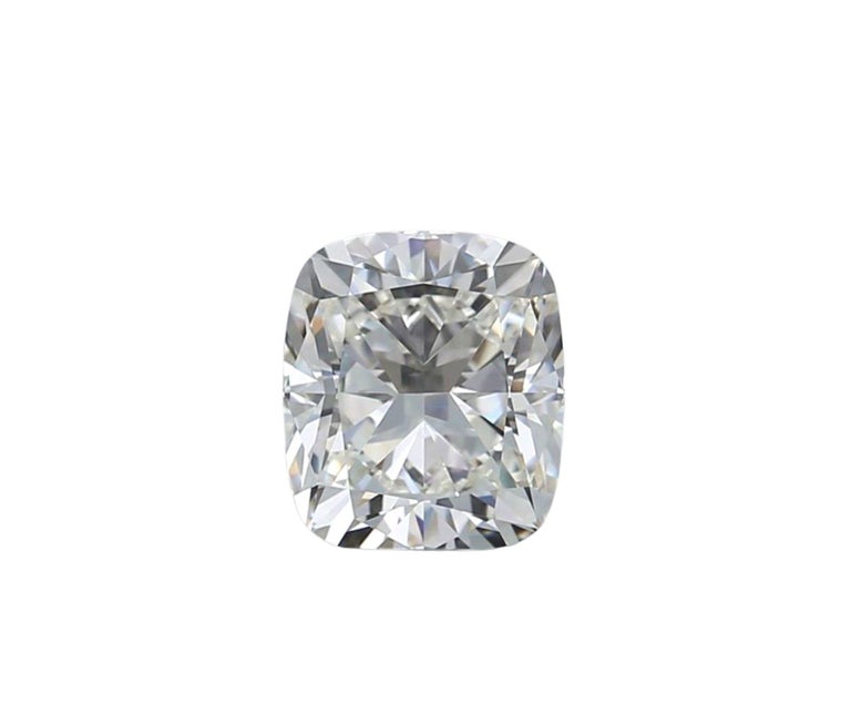 1 Pc Natural Diamond, 1.01 Ct, Cushion, H, IF 'Flawless', IGI Certificate For Sale 3