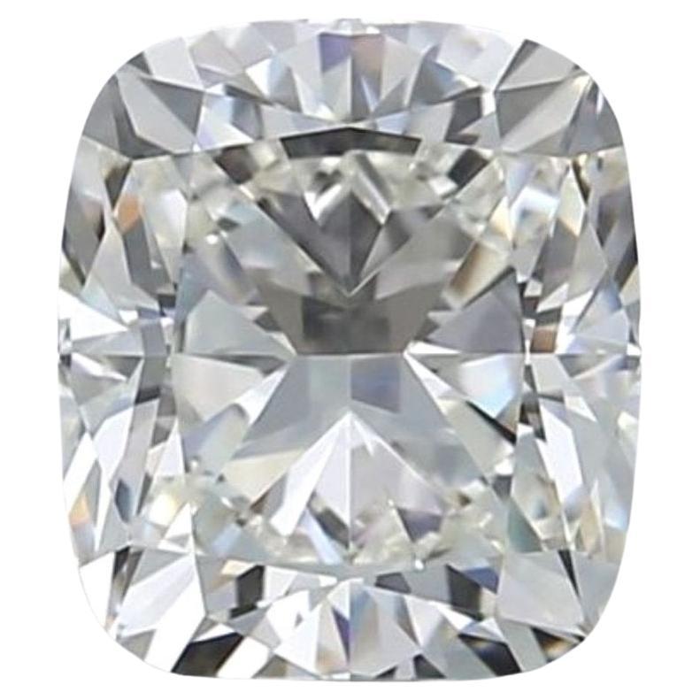 1 Pc Natural Diamond, 1.01 Ct, Cushion, H, IF 'Flawless', IGI Certificate