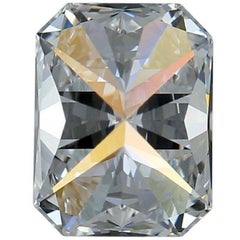 1 pc Natural Diamond - 1.01 ct - Radiant - D 'colorless' - IF 'flawless'- IGI