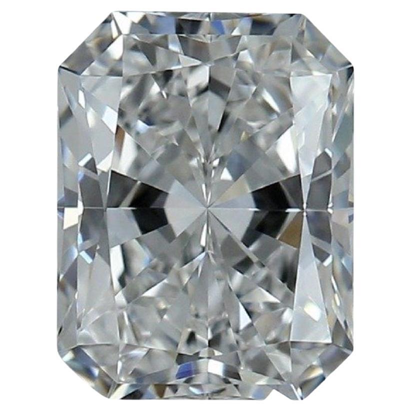 1 pc Natural Diamond - 1.01 ct - Radiant - D 'colorless' - IF 'flawless'- IGI