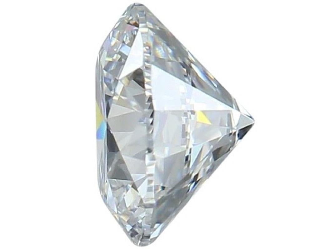 Taille ronde 1 carat de diamant naturel, 1,06 carat, rond, E, Vvs1, certificat Gia en vente
