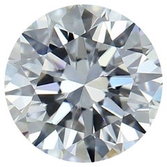1 carat de diamant naturel, 1,06 carat, rond, E, Vvs1, certificat Gia