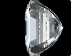 1 pc Natural Diamond - 8.04 ct - Square Emerald / Asscher - F - VVS1- GIA Cert