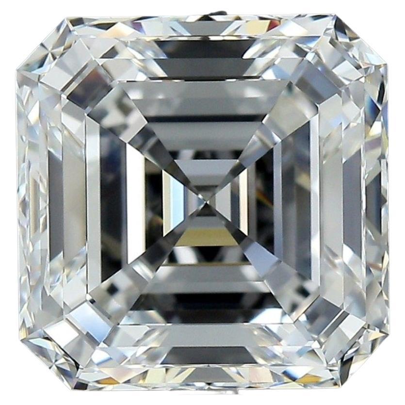 1 pice Diamant naturel - 8,04 carats - meraude carre / Asscher - F - VVS1- Certificat GIA