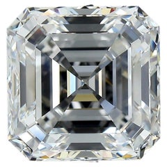 1 pc Natural Diamond - 8.04 ct - Square Emerald / Asscher - F - VVS1- GIA Cert