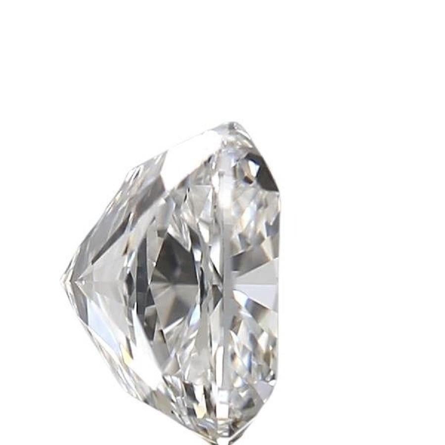 1pc Natural Diamond with 0.71 Carat Square Cushion D IF IGI Certificate In New Condition In רמת גן, IL