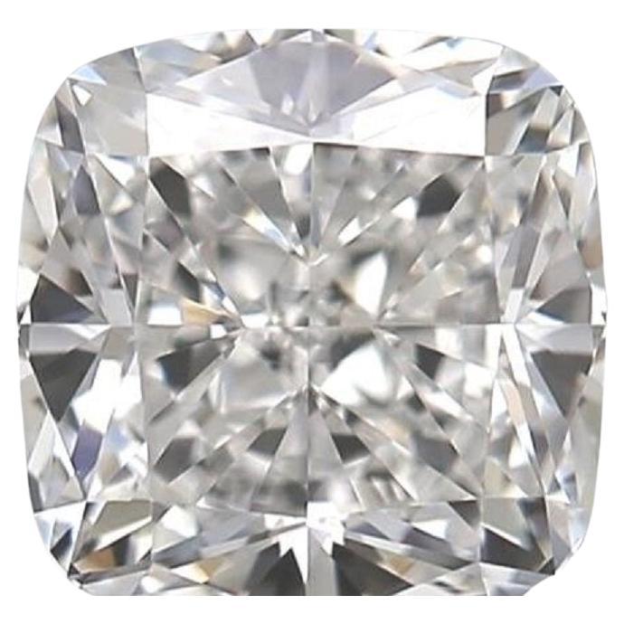 1pc Natural Diamond with 0.71 Carat Square Cushion D IF IGI Certificate