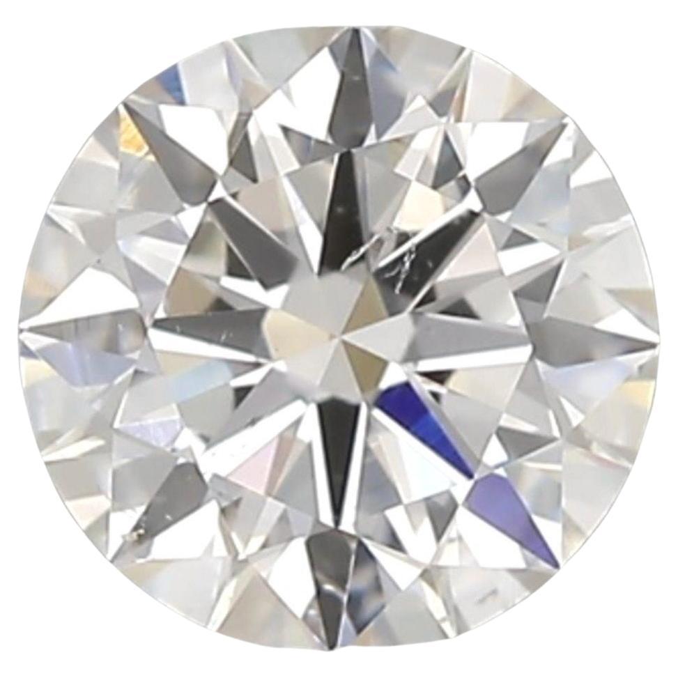 1 Pc Natural Diamonds, 0.33 Ct, Round, F, SI, IGI Certificate For Sale