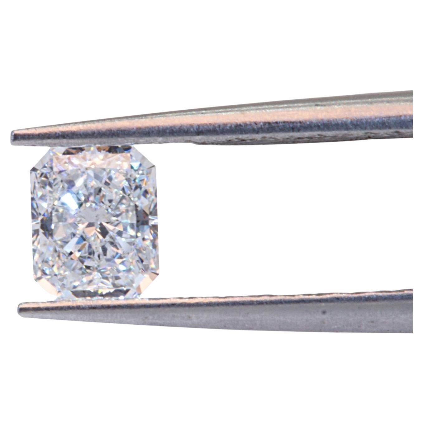 1 pc Natural Diamonds - 0.70 ct - Radiant - D 
colorless
 -VS1- GIA Certificate