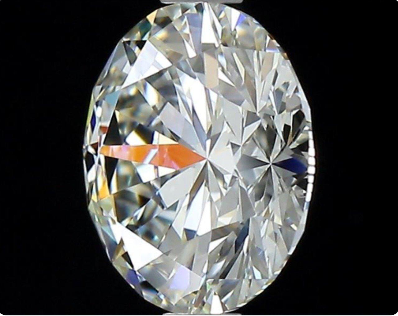 1 carat de diamants naturels - 1,15 carat - Diamant rond brillant I VVS2 certifi GIA en vente 2