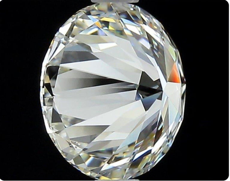 10 Diamants Naturels Ronds 1.00 CT - Couleur D, Clarté VVS1 - Qualité Exceptionnelle