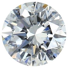 1 Pc Natural Diamonds, 1.40 Ct, Round, Brilliant, F, VS1, GIA Certification