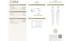 1 pc. Shimmering 4.01 Carat Emerald Cut Natural Diamond