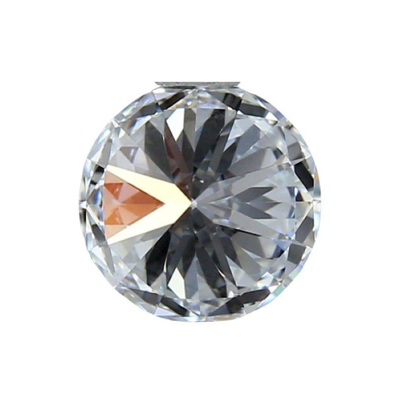 1 pc Sparkling Round Brilliant Diamond with 0.90 Carat  In New Condition For Sale In רמת גן, IL