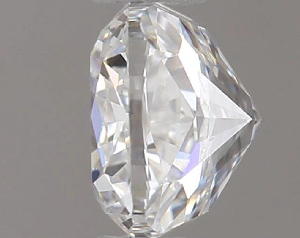 Taille coussin 1 carat diamant naturel - 0,50 carat - Coussin - D  incolore  - VVS1, certifi GIA en vente