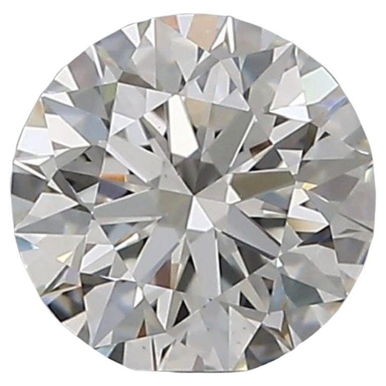 Diamant Naturel Rond 0,6 Ct - Certification GIA - VVS Clarté - 5,5 Mm - Neuf Sans Emballage