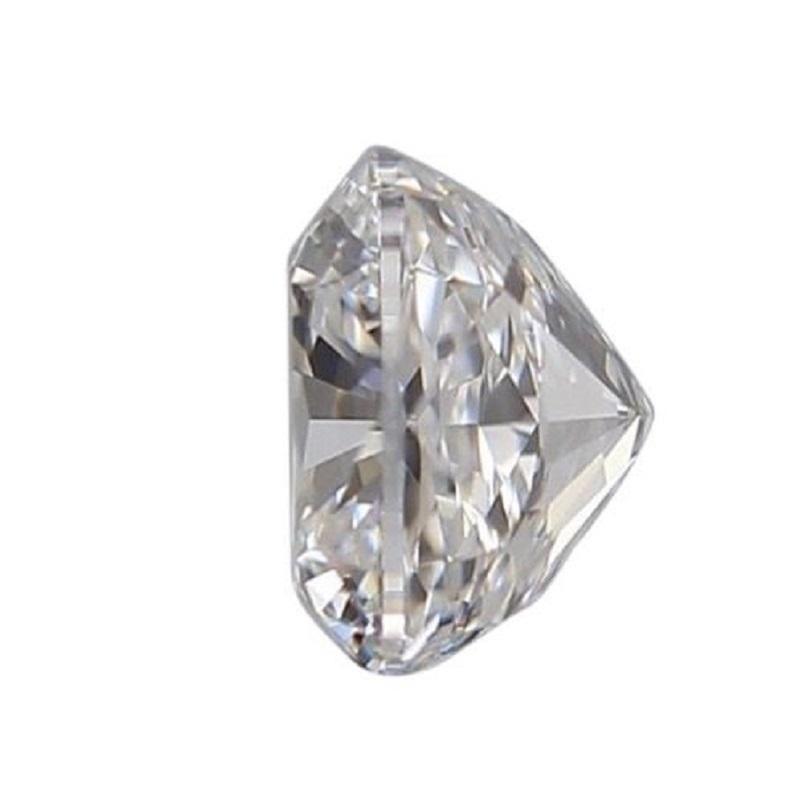 Cushion Cut 1 Pcs Natural Diamond, 0.61 Ct, Cushion, E, VVS1 For Sale