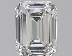 1 pcs Natural Diamond - 1.00 ct - Emerald - D (colourless) - VVS1- GIA cert