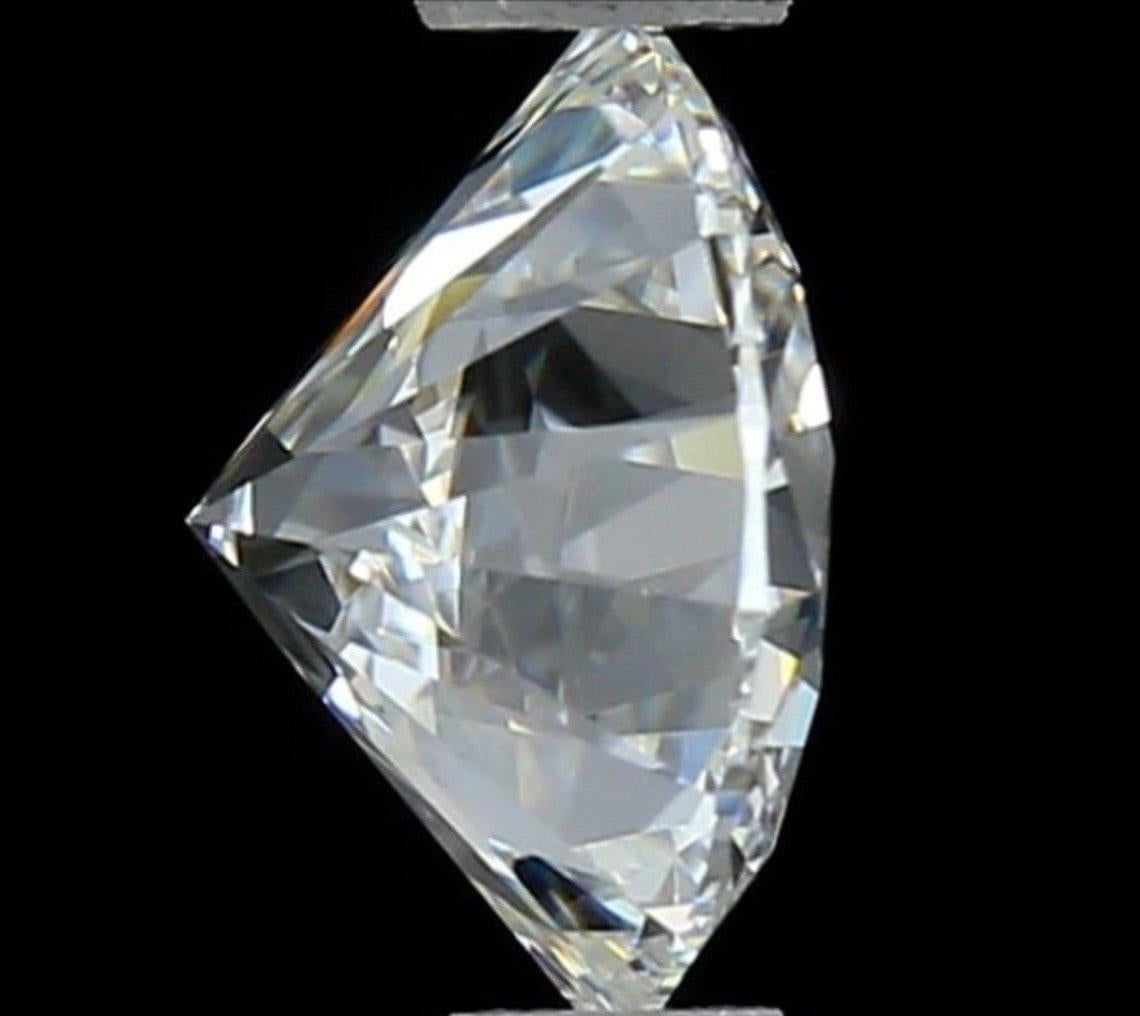 Round Cut 1 Pcs Natural Diamond, 1.31 Ct, Round, F, VVS2, GIA Certificate For Sale