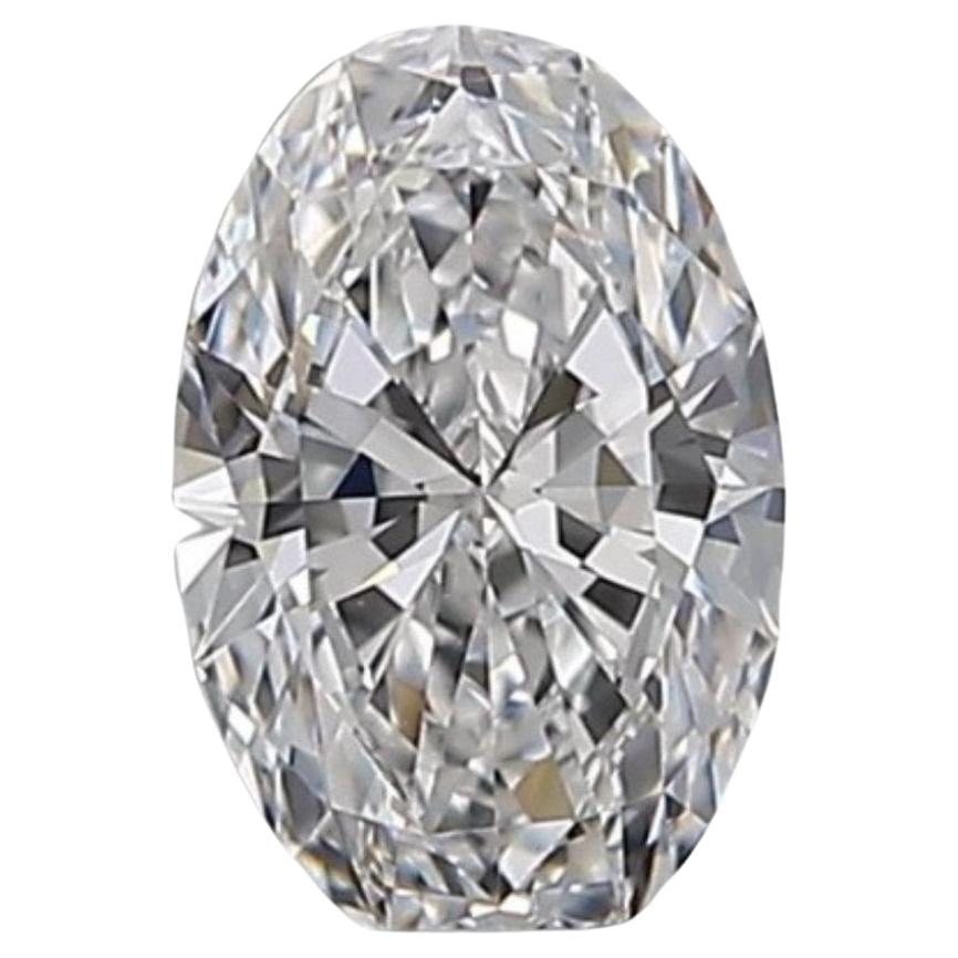 1 Pcs Natural Diamonds, 0.54 Ct, Oval, D 'Colourless', If 'Flawless', IGI