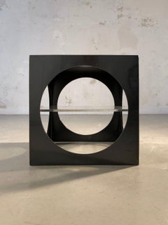 A SEVENTIES Sculptural POP KINETIC Lucite SIDE or NESTING TABLE, France, 1970