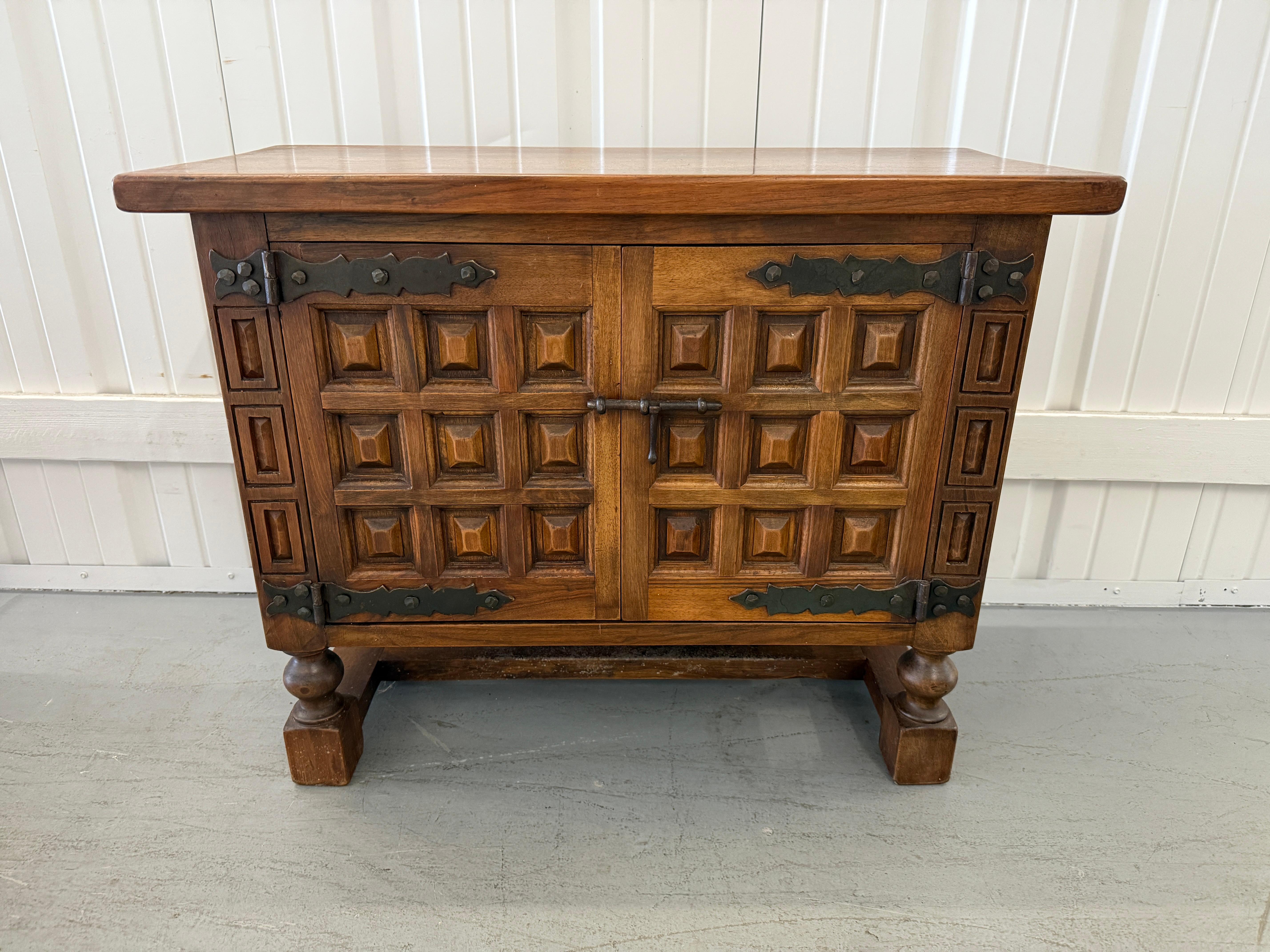 European Renaissance Revival Walnut Sideboard Cabinet, 19th Century For Sale