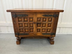 Renaissance Revival Walnut Sideboard Cabinet, 19th Century