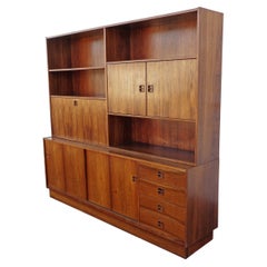1 Rosewood Poul Hundevad Wall Unit for Jensen & Herning
