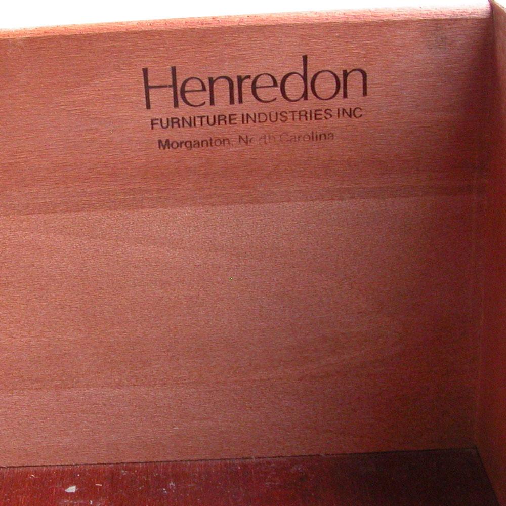 1 Scene One Campaign Style Henredon Armoire In Good Condition For Sale In Pasadena, TX