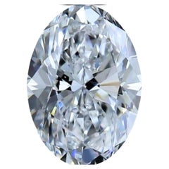 Used 1 Sparkling 1.01 Oval Brilliant Cut Natural Diamond 