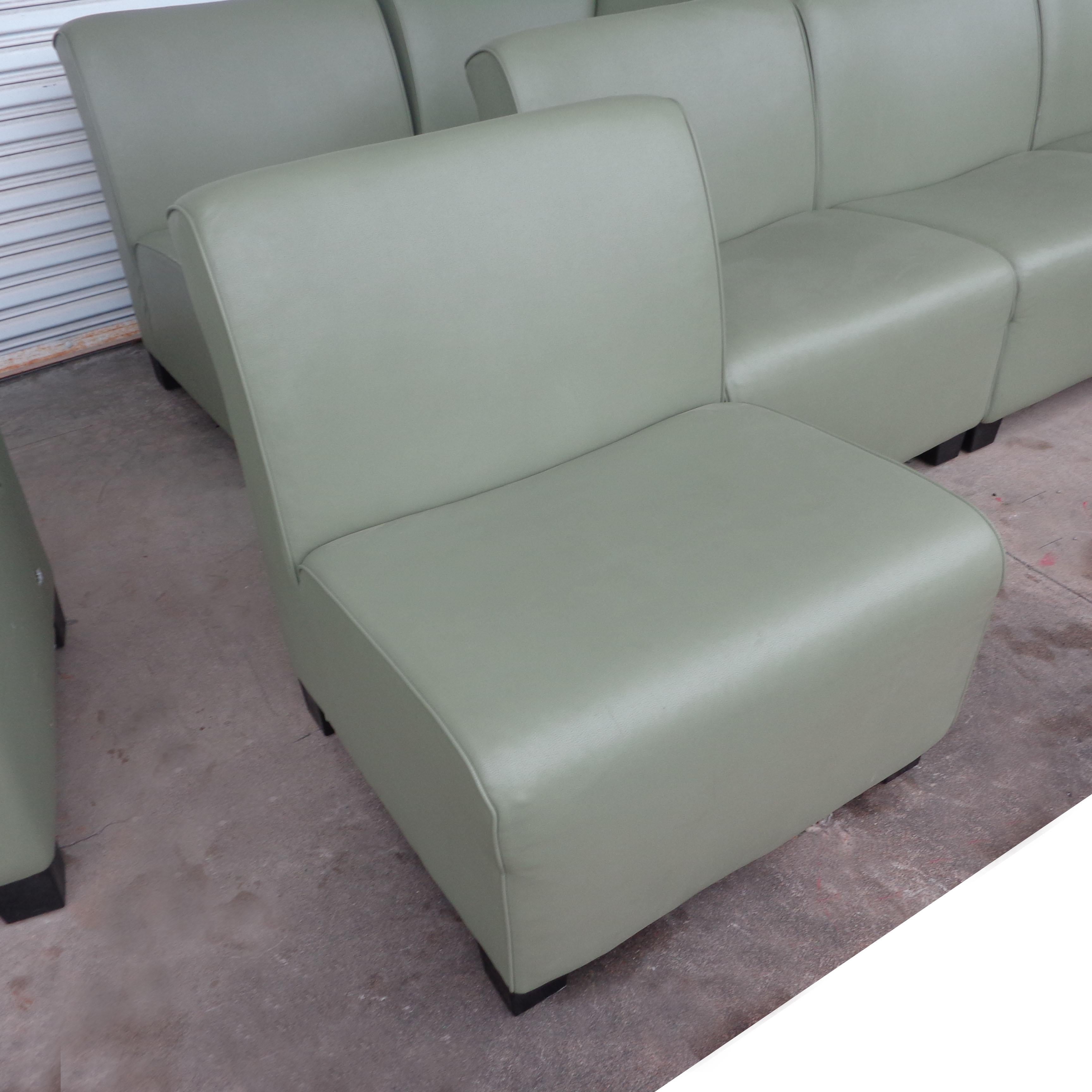 20th Century 1 Steelcase Modular Seating Group Lounge For Sale