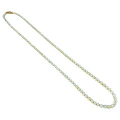 Goshwara 1 Strand Opal Bead Necklace