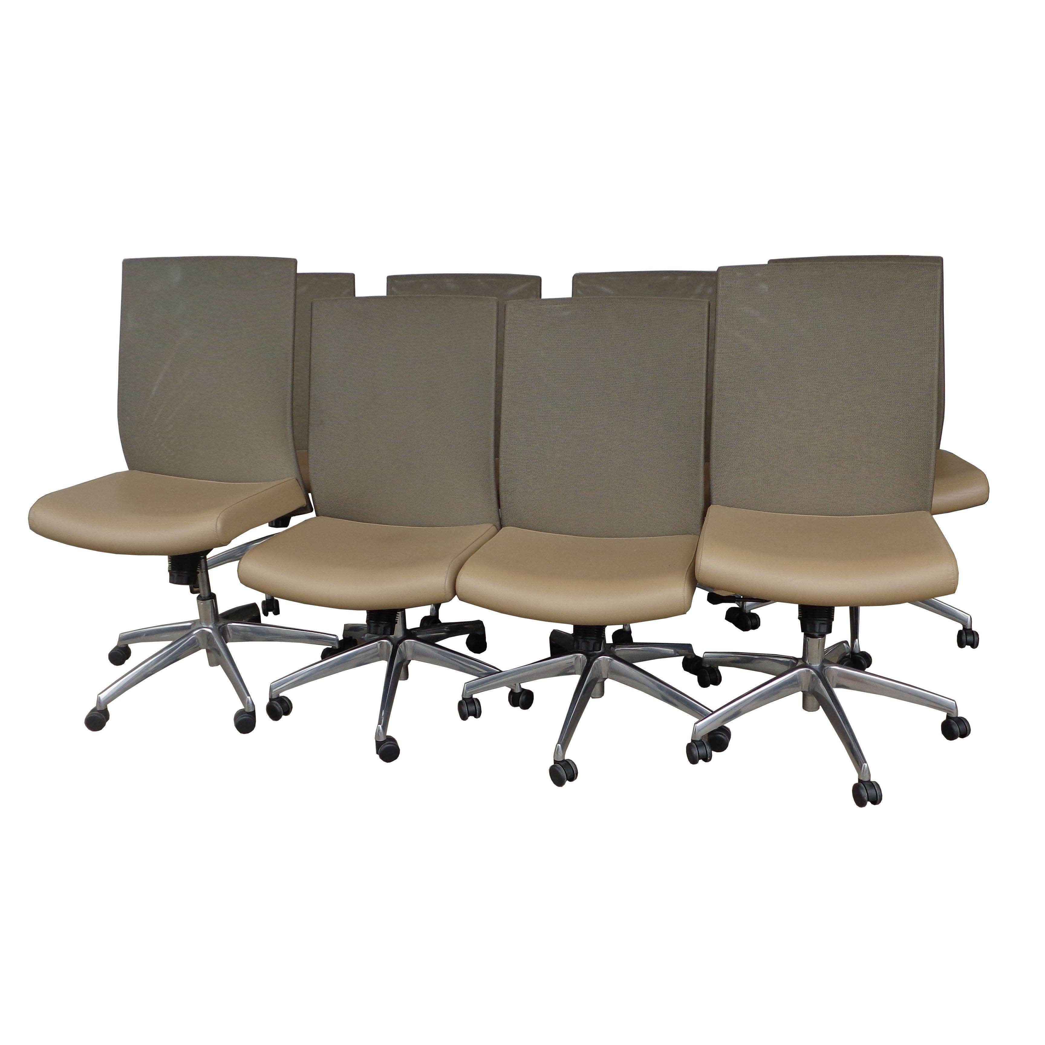 1 Stylex Sava Konferenzstuhl 6 verfügbar im Zustand „Gut“ im Angebot in Pasadena, TX