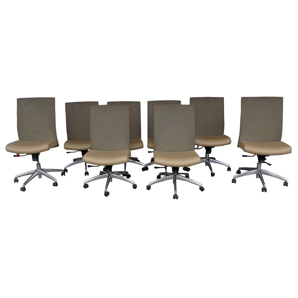 Chrome Frame Conference Canteen Office Chair Flip Top Writing Tablet 8 Available 