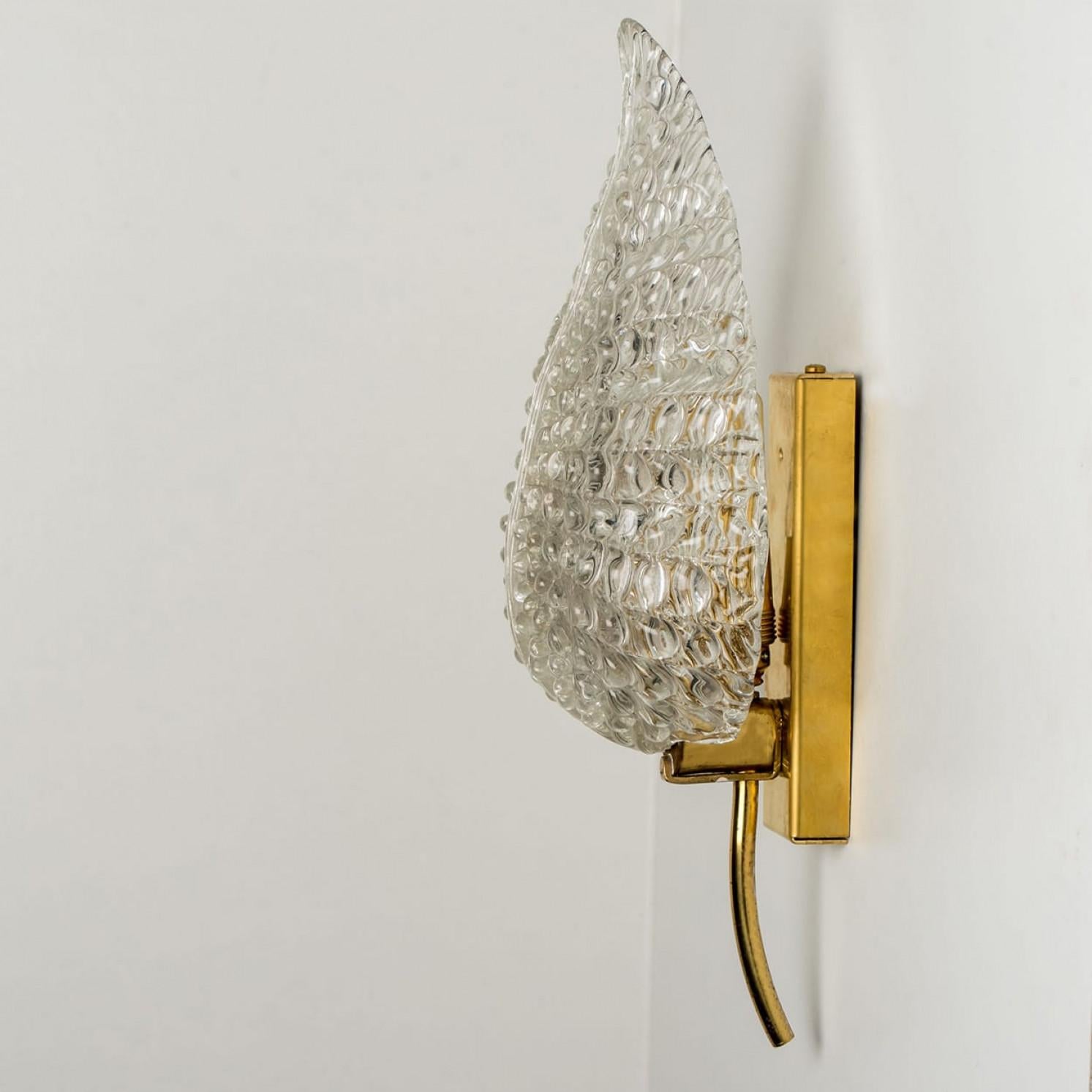 1 des 3 paires de grandes appliques murales dans le style de Barovier & Toso, Italie en vente 8