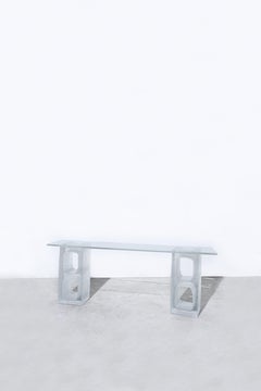 Estantería de bloques de hormigón de 1 nivel, resina