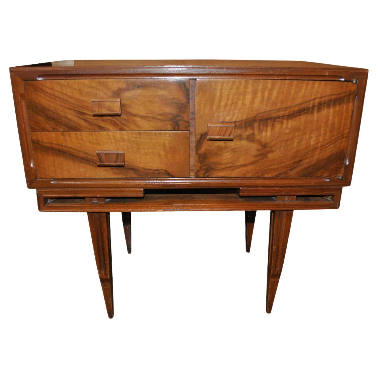 1 Comodino Vintage Midcentury in palissandro