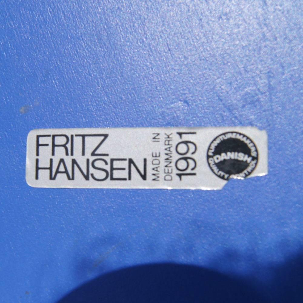 1 Vintage-Stuhl der Serie 7 von Arne Jacobsen für Fritz Hansen (Geformt) im Angebot