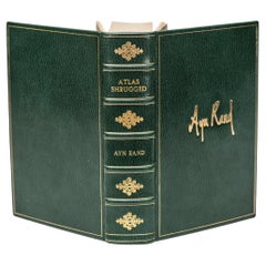 1 vol. Ayn Rand, Atlas Shrugged. First Edition, Limited Edition